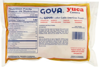 Goya Yuca Cassava - 18 Oz - Image 5