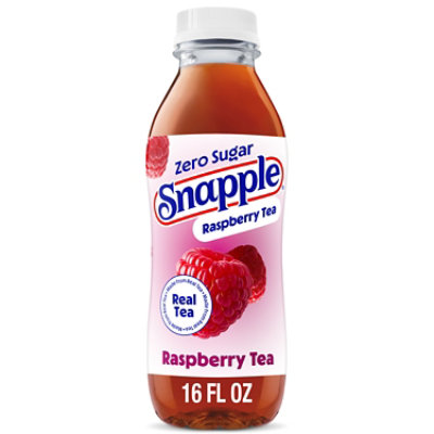 Snapple Zero Sugar Raspberry Tea In Recycled Plastic Bottle - 16 Fl. Oz. - Image 2