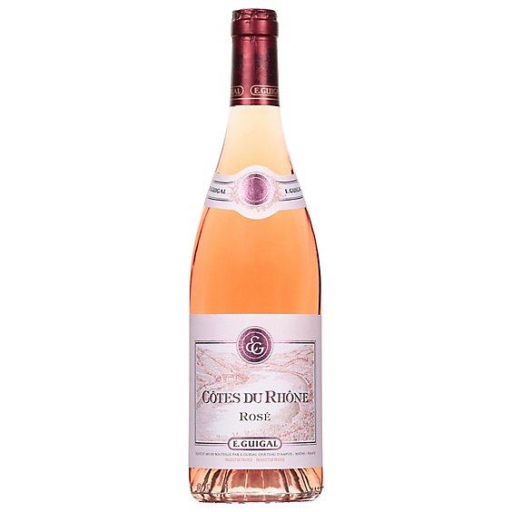 E. Guigal Cotes Du Rhone Rose Wine - 750 Ml