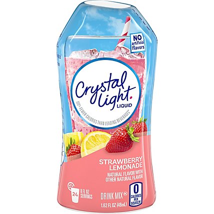 Crystal Light Liquid Strawberry Lemonade Naturally Flavored Drink Mix Bottle - 1.62 Fl. Oz. - Image 5