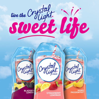 Crystal Light Liquid Strawberry Lemonade Naturally Flavored Drink Mix Bottle - 1.62 Fl. Oz. - Image 9