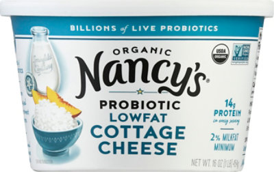 Nancys Organic Cottage Cheese Lowfat - 16 Oz - Image 2