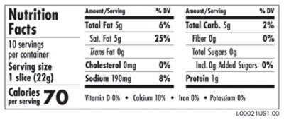 Daiya Dairy Free Provolone Style Vegan Cheese Slices - 7.8 Oz - Image 3