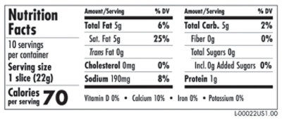 Daiya Dairy Free Cheddar Style Vegan Cheese Slices - 7.8 Oz - Image 3