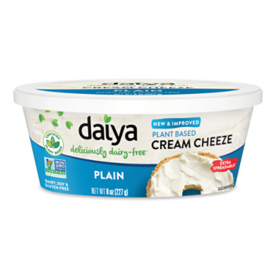 Daiya Dairy Free Plain Vegan Cream Cheese - 8 Oz