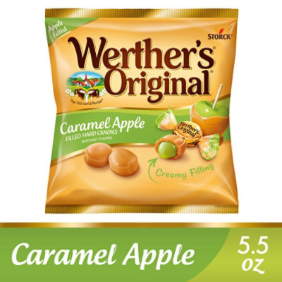 Werthers Original Caramel Hard Candies Caramel Apple Filled - 5.5 Oz - Image 1