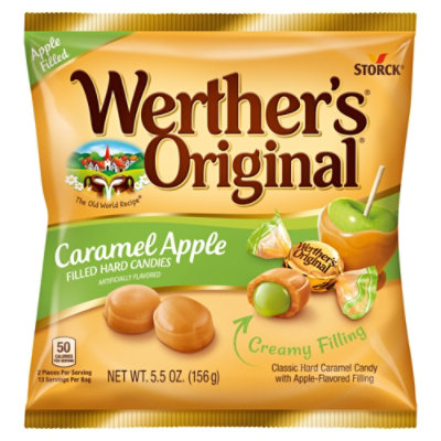 Werthers Original Caramel Hard Candies Caramel Apple Filled - 5.5 Oz - Image 4