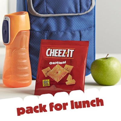 Cheez-It Cheese Crackers Original Baked Snack Crackers 12 Count - 12 Oz - Image 4
