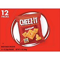 Cheez-It Baked Snack Original Cheese Crackers 12 Count - 12 Oz - Image 6