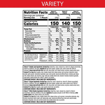 Cheez-It Cheese Crackers Variety Pack Baked Snack Crackers - 12 - 12.1 Oz - Image 2