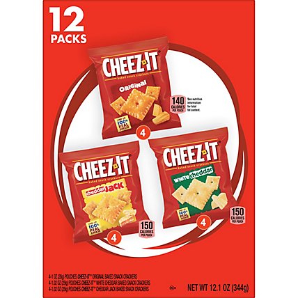 Cheez-It Baked Snack Crackers Variety Pack 12 Count - 12.1 Oz - Image 8