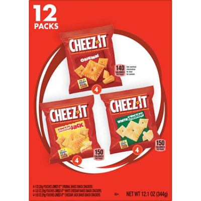 Cheez-It Cheese Crackers Variety Pack Baked Snack Crackers - 12 - 12.1 Oz - Image 7