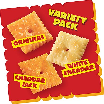 Cheez-It Baked Snack Crackers Variety Pack 12 Count - 12.1 Oz - Image 4