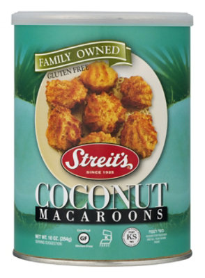 Streits Coconut All Natural Macaroons - 10 Oz - Image 1