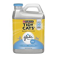 Purina Tidy Cats Cat Litter Clumping For Multiple Cats With Glade Clear Springs Jug - 20 Lb - Image 1