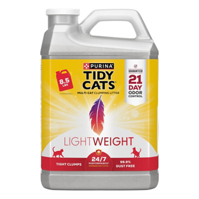 Tidy Cats Cat Litter Clumping LightWeight 24/7 Performance - 8.5 Lb