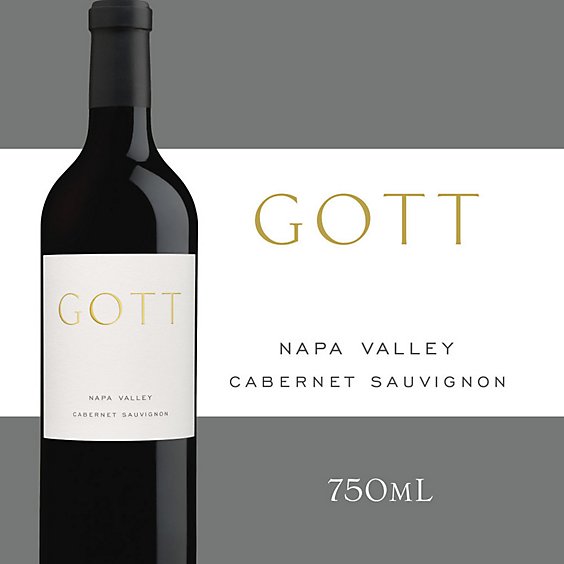 Gott Reserve Napa Valley Cabernet Sauvignon Red Wine 13.9% ABV Bottle - 750 Ml