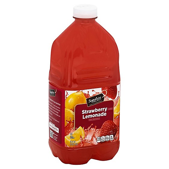 Signature SELECT Lemonade Strawberry - 64 Fl. Oz.