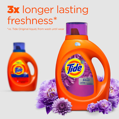 Tide Plus Febreze Freshness Spring & Renewal HE Turbo Clean Liquid Laundry Detergent - 46 Fl. Oz. - Image 3