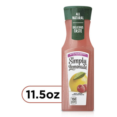 Simply Lemonade Juice All Natural With Raspberry - 11.5 Fl. Oz. - Image 2