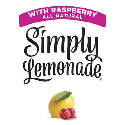 Simply Lemonade Juice All Natural With Raspberry - 11.5 Fl. Oz. - Image 3