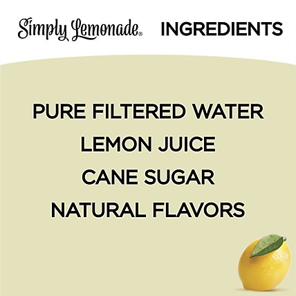 Simply Lemonade Juice All Natural - 11.5 Fl. Oz. - Image 5