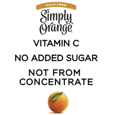 Simply Orange Juice Pulp Free - 11.5 Fl. Oz. - Image 4