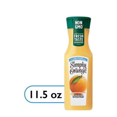 Simply Orange Juice Pulp Free With Calcium & Vitamin D - 11.5 Fl. Oz. - Image 1