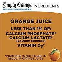 Simply Orange Juice Pulp Free With Calcium & Vitamin D - 11.5 Fl. Oz. - Image 5