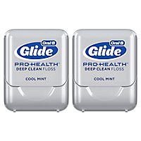 Oral-B Glide Pro-Health Deep Clean Cool Mint Dental Floss Value Pack - 2 Count - Image 4