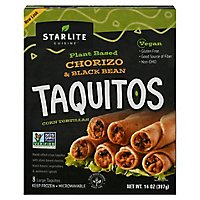 Starlite Cuisine Gluten Free Chorizo And Blanc Been Style Taquitos - 14 Oz - Image 3