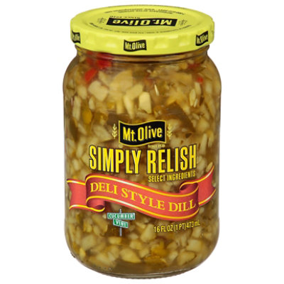 Mt. Olive Relish Deli Style Kosher Dill - 16 Fl. Oz. - Image 3