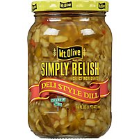 Mt. Olive Relish Deli Style Kosher Dill - 16 Fl. Oz. - Image 2
