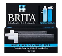 Brita Bottle Replacement Filters Hard Sided 2 Count - 2 Count