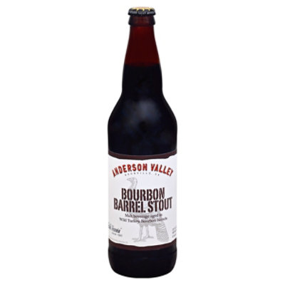 Anderson Valley Bourbon Barrel Stout In Bottles - 22 Fl. Oz.