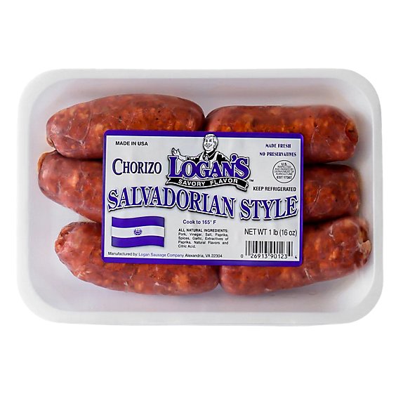 Logan Sausage Salvadorian Chorizo - Lb