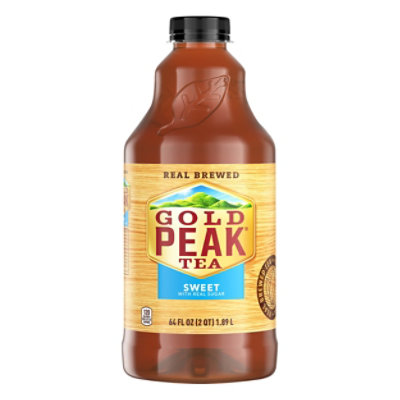 Gold Peak Tea Black Iced Sweetened - 64 Fl. Oz. - Image 1