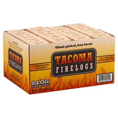 Tacoma Firelogs - 8 Count - Image 1