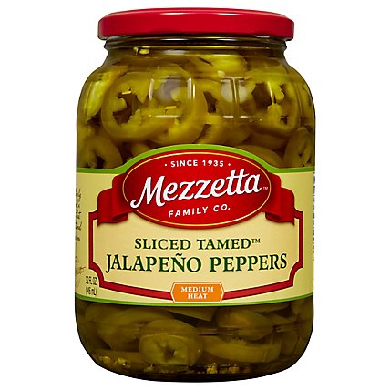 Mezzetta Peppers Jalapeno Deli-Sliced Tamed - 32 Oz - Image 1