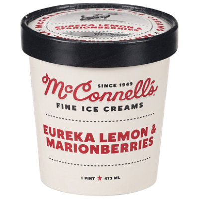 McConnells Ice Cream Eureka Lemon & Marionberries - 1 Pint - Image 3