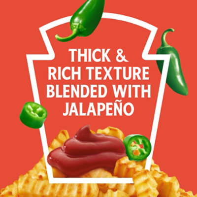 Heinz Tomato Ketchup Blended With Jalapeno - 14 Oz Squeeze - Image 4