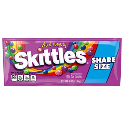 Skittles Candy Wild Berry Share Size - 4 Oz - Image 2