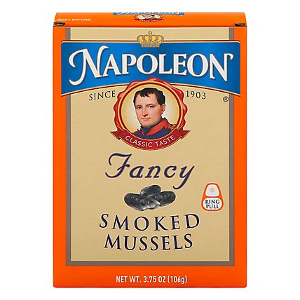 Napoleon Mussels Smoked Fancy - 3.66 Oz - Image 3