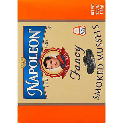 Napoleon Mussels Smoked Fancy - 3.66 Oz - Image 6