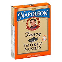 Napoleon Mussels Smoked Fancy - 3.66 Oz - Image 1