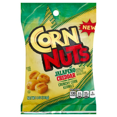 Corn Nuts Corn Kernels Crunchy Jalapeno Cheddar - 4 Oz
