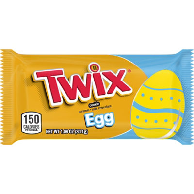 Twix Cookie Bars Caramel Milk Chocolate Egg - 1.06 Oz - Image 1