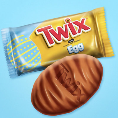 Twix Cookie Bars Caramel Milk Chocolate Egg - 1.06 Oz - Image 2
