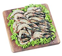 Seafood Counter Shrimp Raw 8-12ct Head On - 1.00 LB