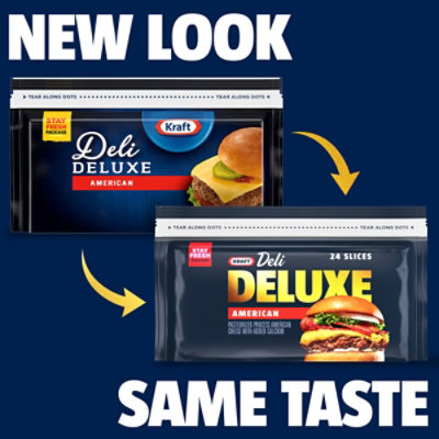 Kraft Deli Deluxe American Cheese - 24 - 16 Oz - Image 3